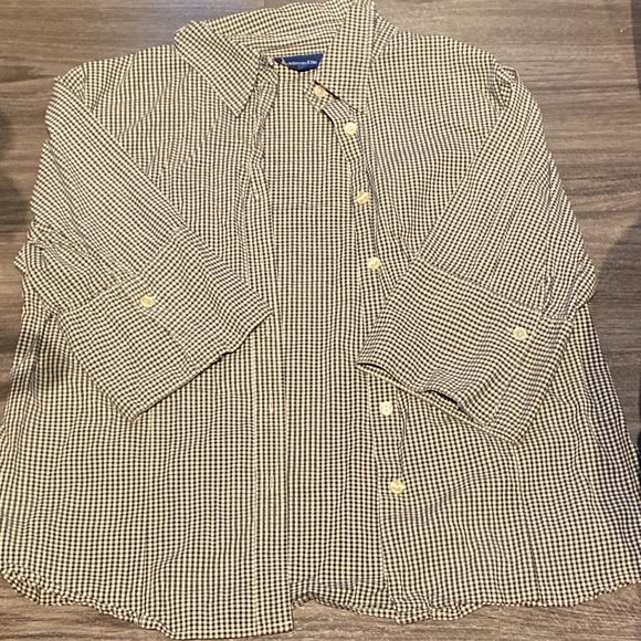Addition-Elle Plaid Button Up, Size 18. - Picture 1 of 2
